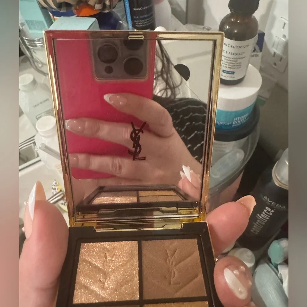 Yves Saint Laurent Couture Mini Clutch Eyeshadow Pallete In Over Dore 800